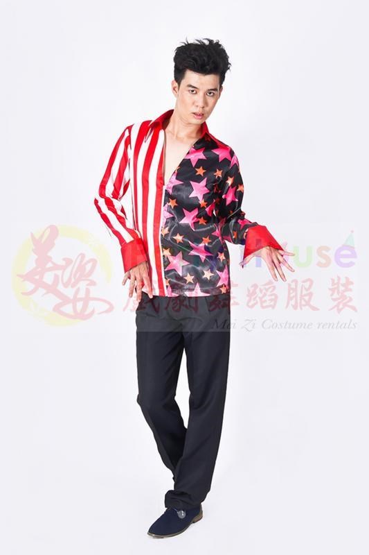 舞棍阿伯/紅黑色