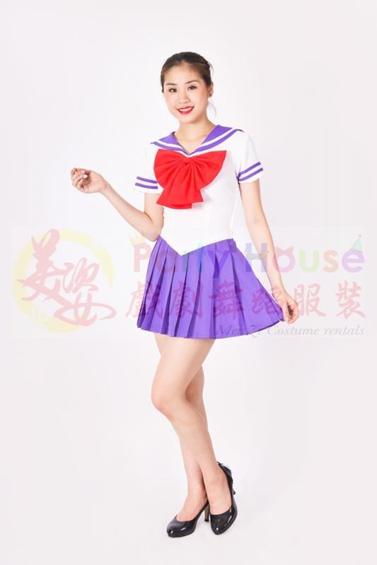 美少女/紫色