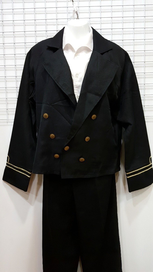 男宮廷服/黑軍裝