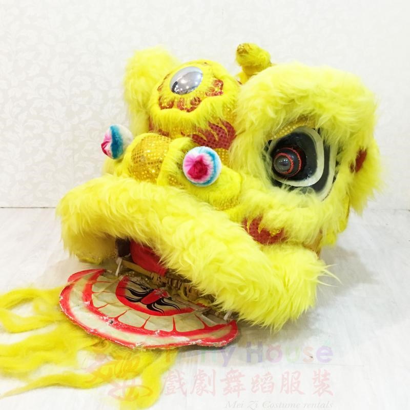 廣東獅頭-黃紅(大型商品) 