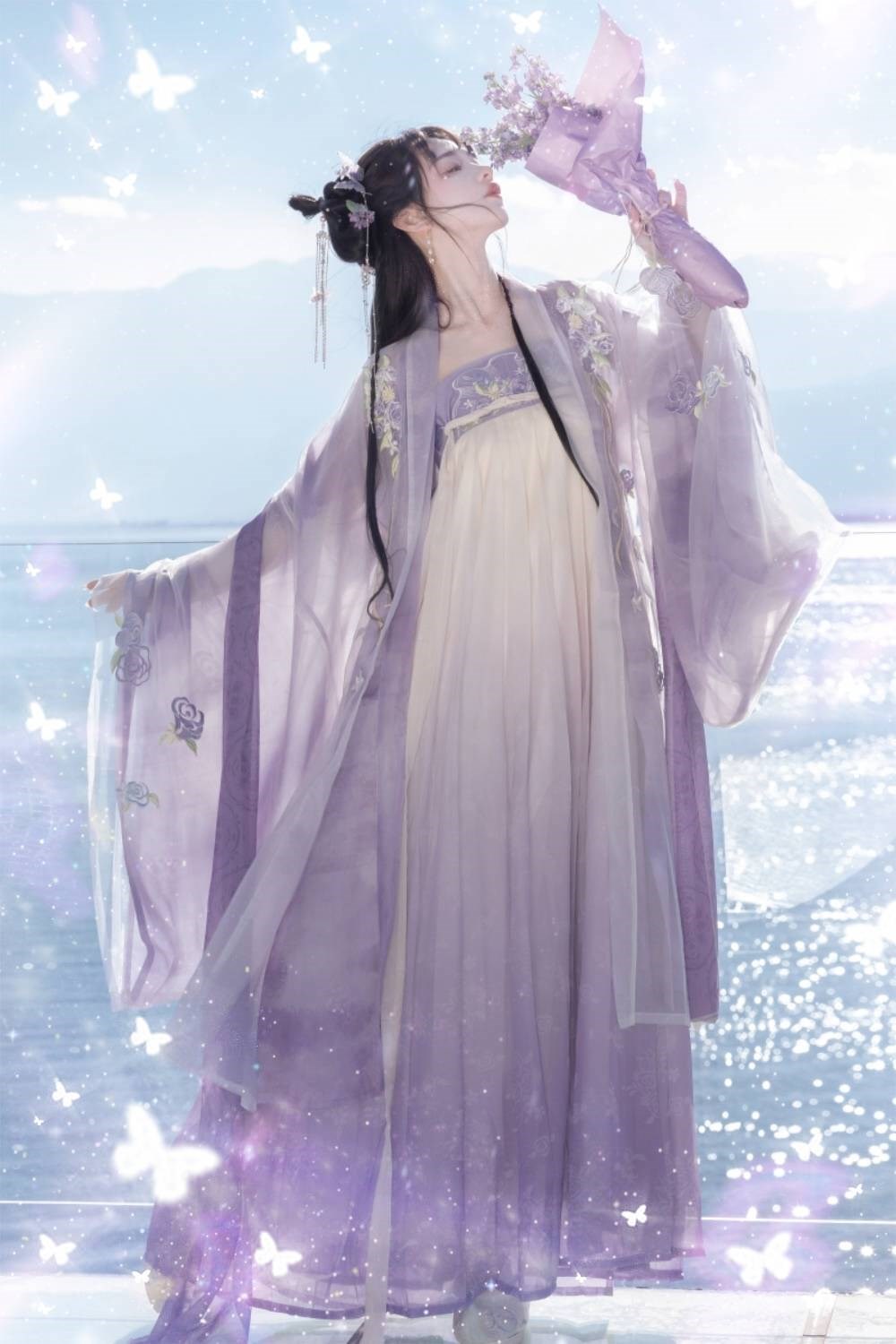 女漢服-紫色