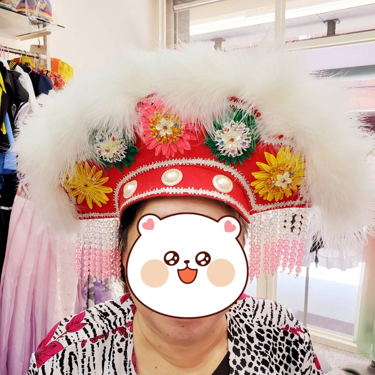 五花公主帽/阿美族花帽/原住民公主帽