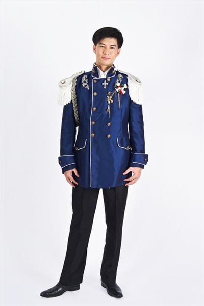 男宮廷服/皇家藍騎