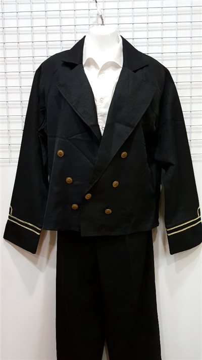 男宮廷服/黑軍裝