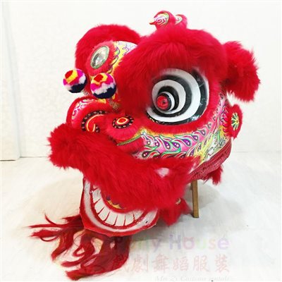 廣東獅頭-紅(大型商品) 