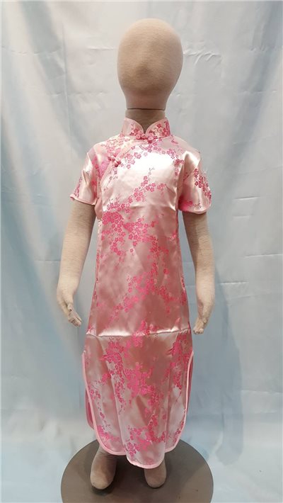 粉色旗袍