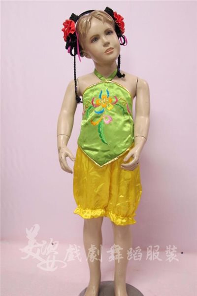 綠色肚兜